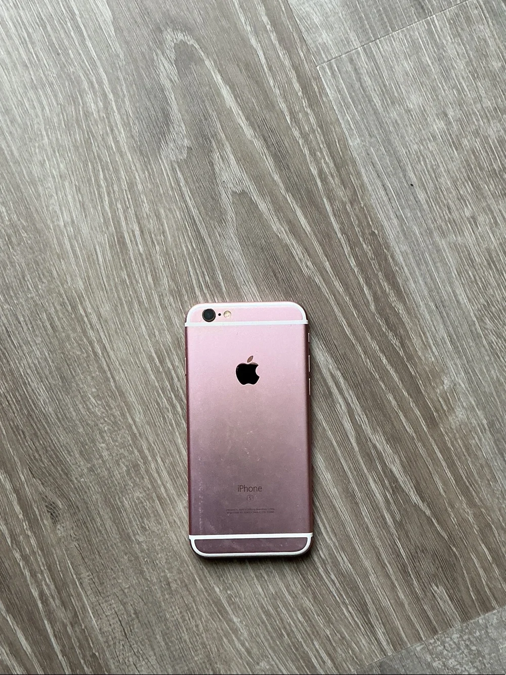 Apple iPhone Rose Gold and White Front Smartphone